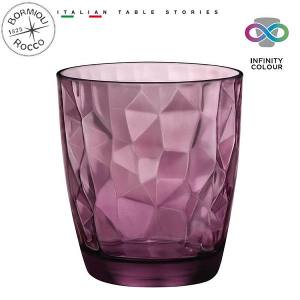 BORMIOLI ROCCO BICCHIERE DIAMOND ROCK PURPLE